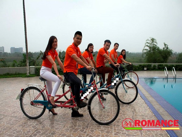 FPT Software Hà Nội mua 30 chiếc xe đạp đôi cho nhân dạo quanh văn phòng